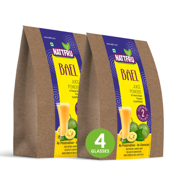 Nattfru : Bael Fruit Juice | Beal Juice for Healthy Gut & Good Digestion Only 100% Fruit