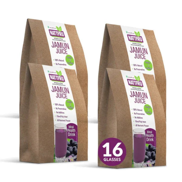 Nattfru : Jamun Fruit Juice | Diabetes Care & Control Blood Sugar - Only 100% Fruit - Orgoshops