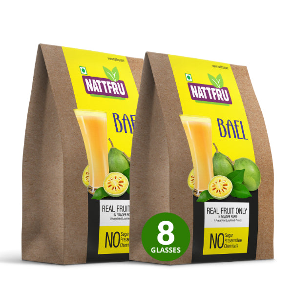 Nattfru : Bael Sugar Free Juice for Healthy Gut & Good Digestion|Only 100% Fruit