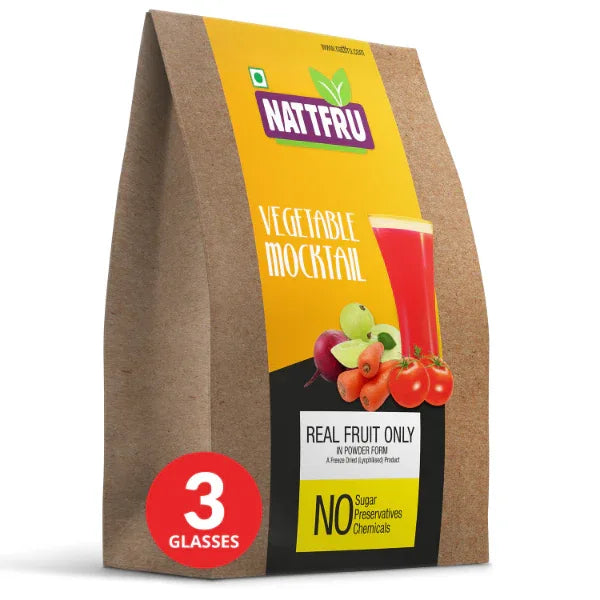 Nattfru : Vegetable Juice | Immunity Booster | No Added Sugar Only 100% Fruit - Orgoshops