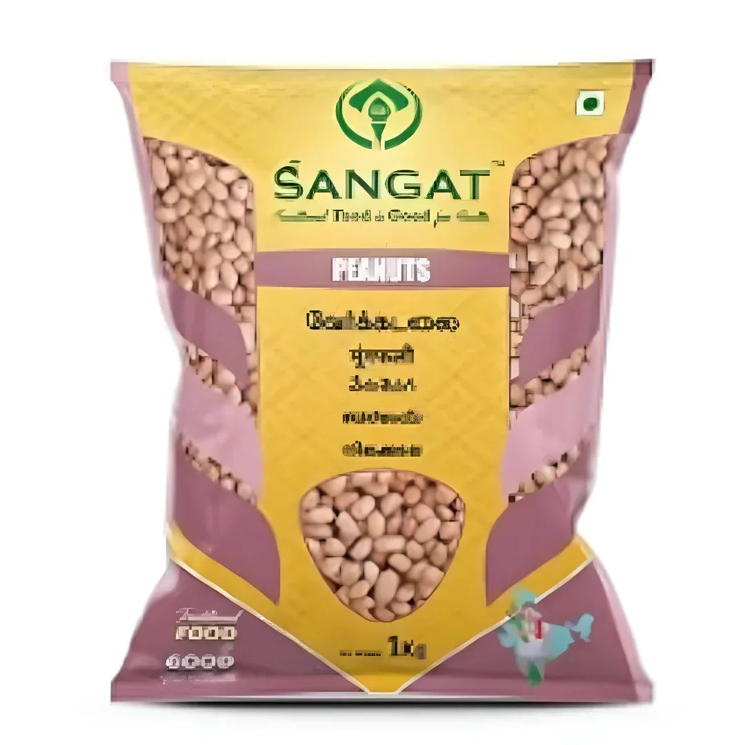 Sangat Peanuts - 1 kg (Pack of 2) - Orgoshops