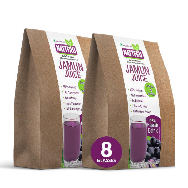 Nattfru : Jamun Fruit Juice | Diabetes Care & Control Blood Sugar - Only 100% Fruit