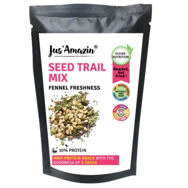 Jus Amazin Seed Trail Mix (35g) - Orgoshops