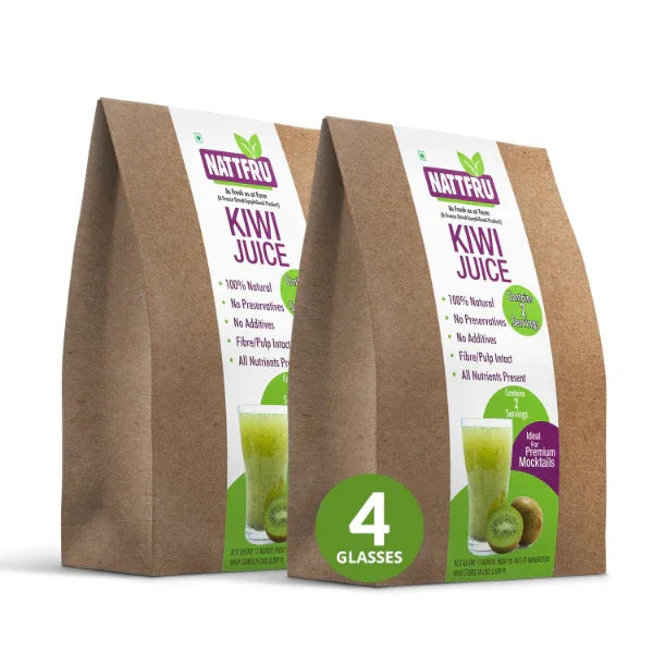 Nattfru : Kiwi Fruit Juice | Immunity Booster | Vitamin C | Only 100% Fruit - Orgoshops
