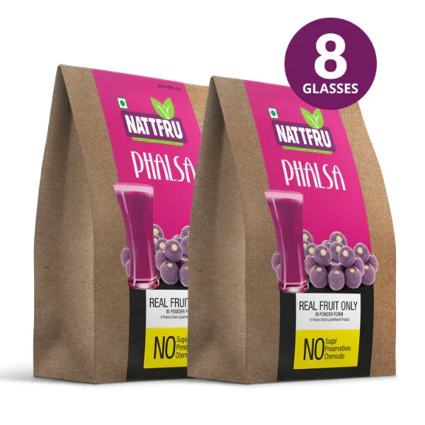 Nattfru : Sugar Free Phalsa Fruit Juice | Face Glow– Only 100% Fruit - Orgoshops