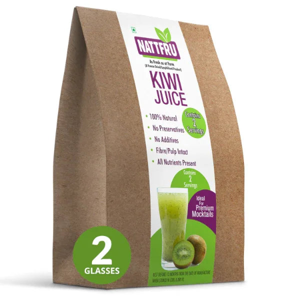 Nattfru : Kiwi Fruit Juice | Immunity Booster | Vitamin C | Only 100% Fruit - Orgoshops