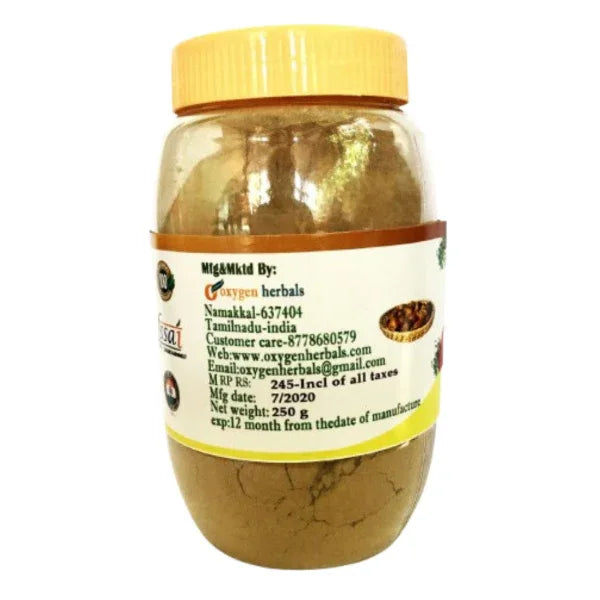 Oxygen Herbals Haritaki Terminalia Chebula Powder - 250 g - Orgoshops