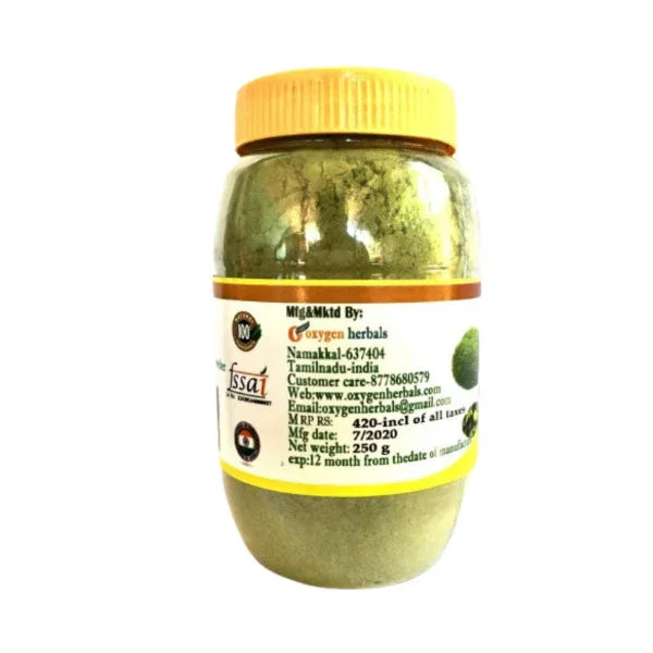Oxygen Herbals Pure Wheat Grass Powder - 250 g - Orgoshops