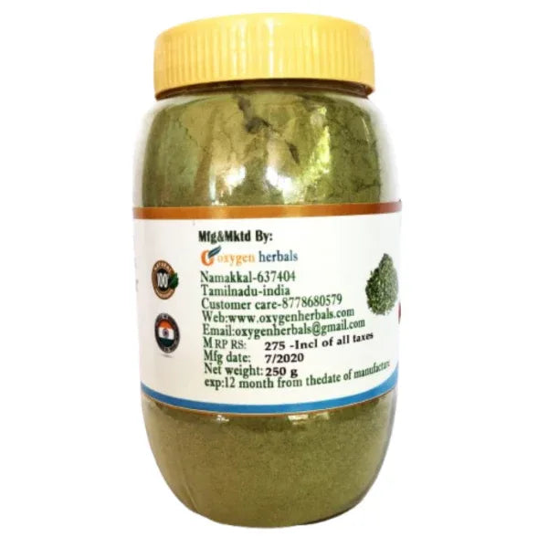 Oxygen Herbals Natural Indigo Powder - 250 g - Orgoshops