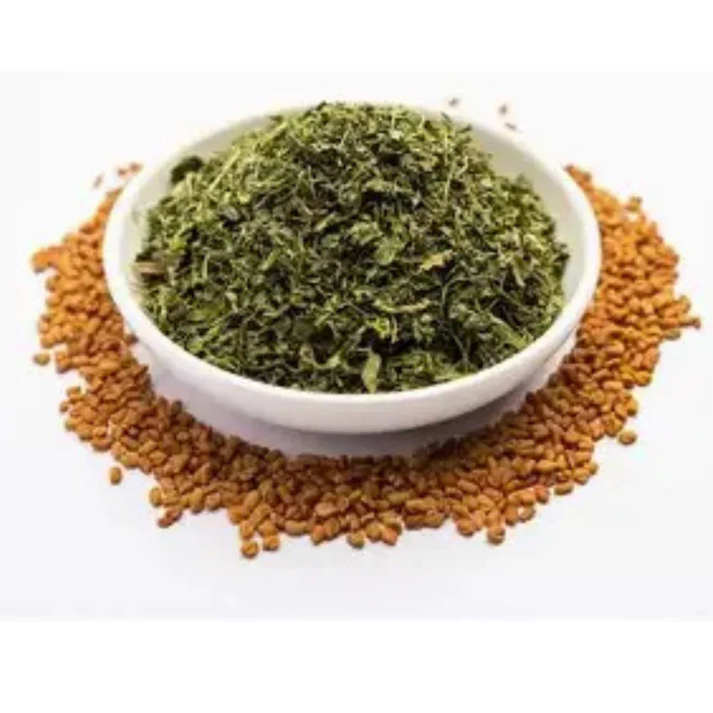 Oxygen Herbals Kasuri Methi / Paan Methi Dry Leaves - 150 g - Orgoshops