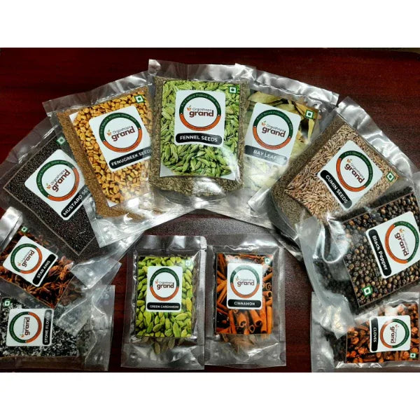 ORGO GRAND Spices Combo Box - 1 kg - Orgoshops