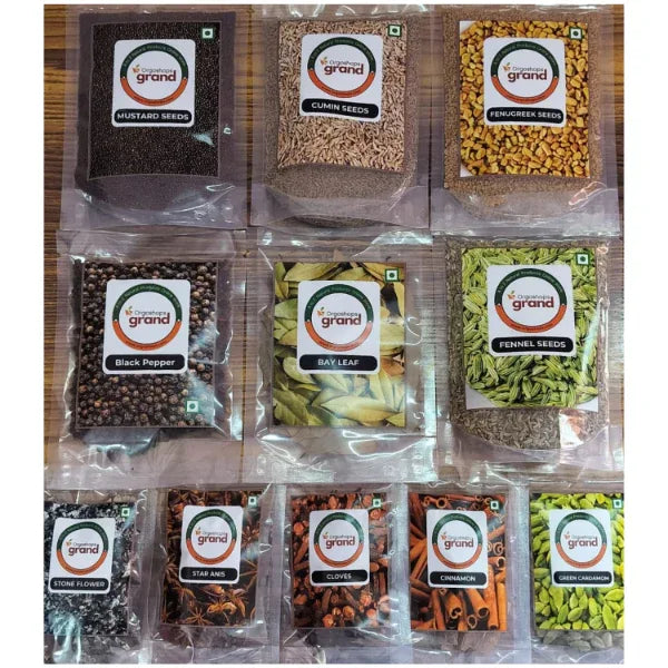ORGO GRAND Spices Combo Box - 1 kg - Orgoshops