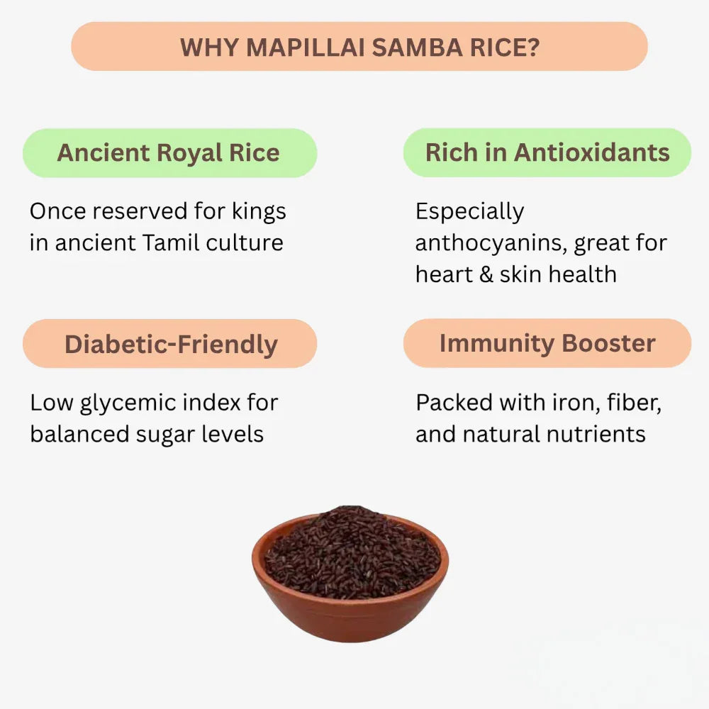 Mappillai Samba Kaikuthal Rice Orgo Grand - Orgoshops