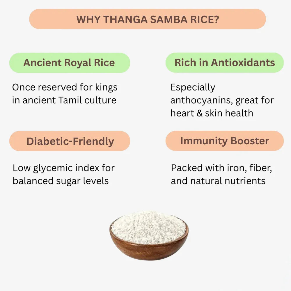 Thanga Samba Rice / Pure Thanga Samba Rice Orgo Grand - Orgoshops