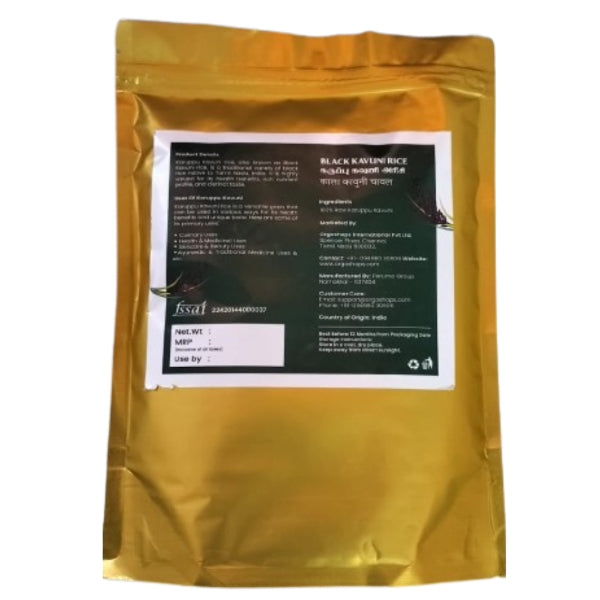 Karuppu Kavuni Rice | Black Rice | Pure Kavuni Arisi Orgo Grand