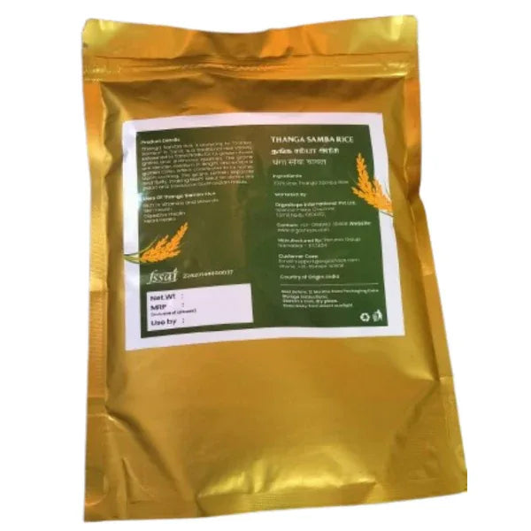 Thanga Samba Rice / Pure Thanga Samba Rice Orgo Grand - Orgoshops