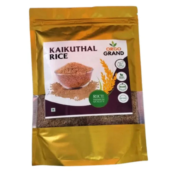 Hand Pounded Brown Rice / Pure Kaikuthal Arisi Orgo Grand - Orgoshops