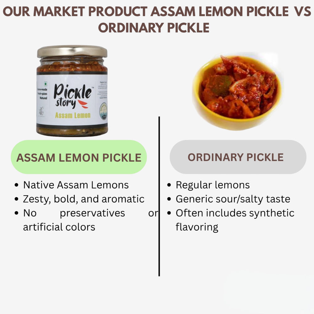Elephant Country Assam Lemon Pickle - 200g