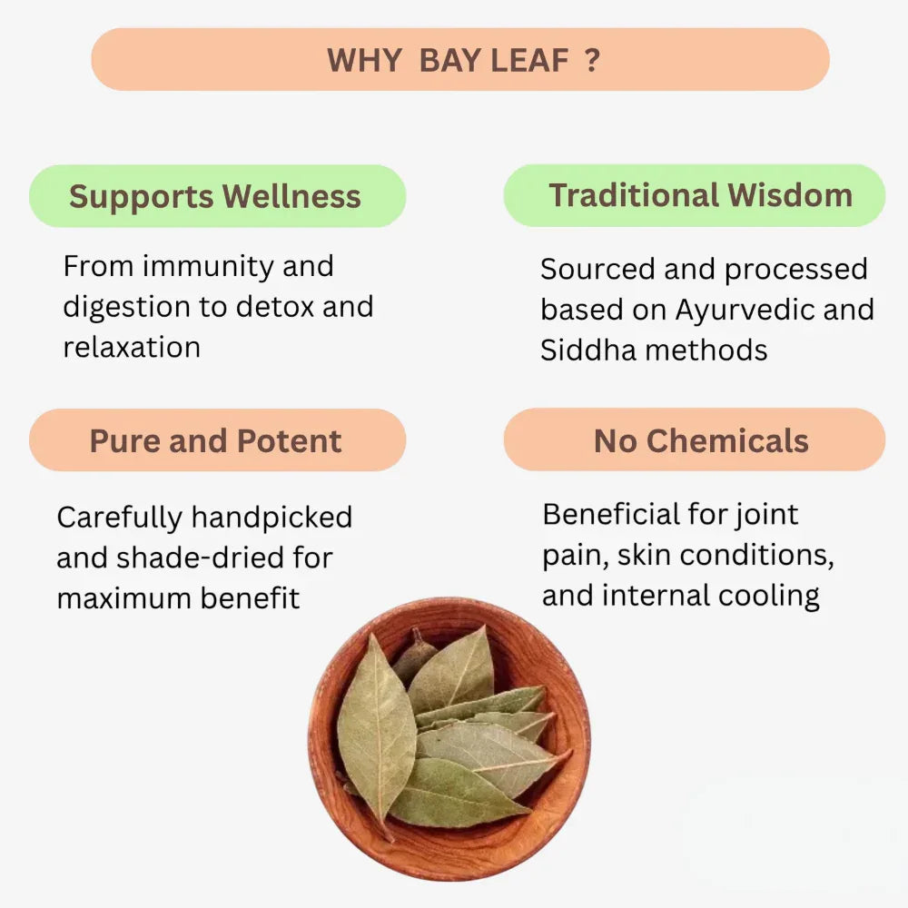 Oxygen Herbals Pure Bay Leaf - 150 g - Orgoshops