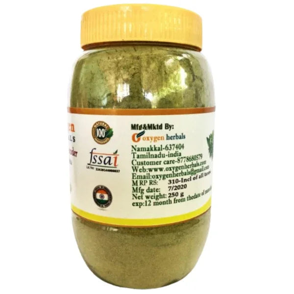 Oxygen Herbals Ponnanganni Keerai Powder - 250 g - Orgoshops