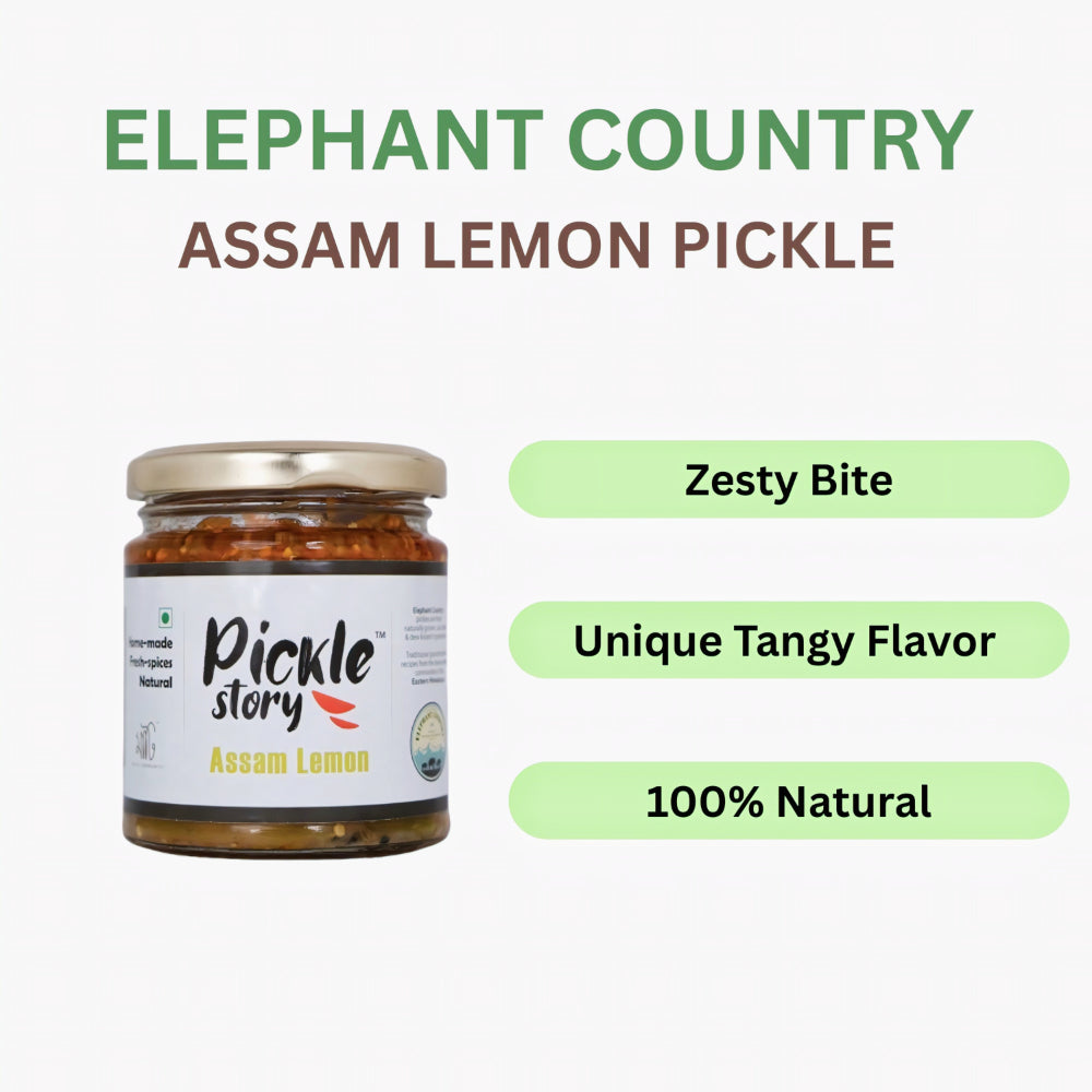 Elephant Country Assam Lemon Pickle - 200g