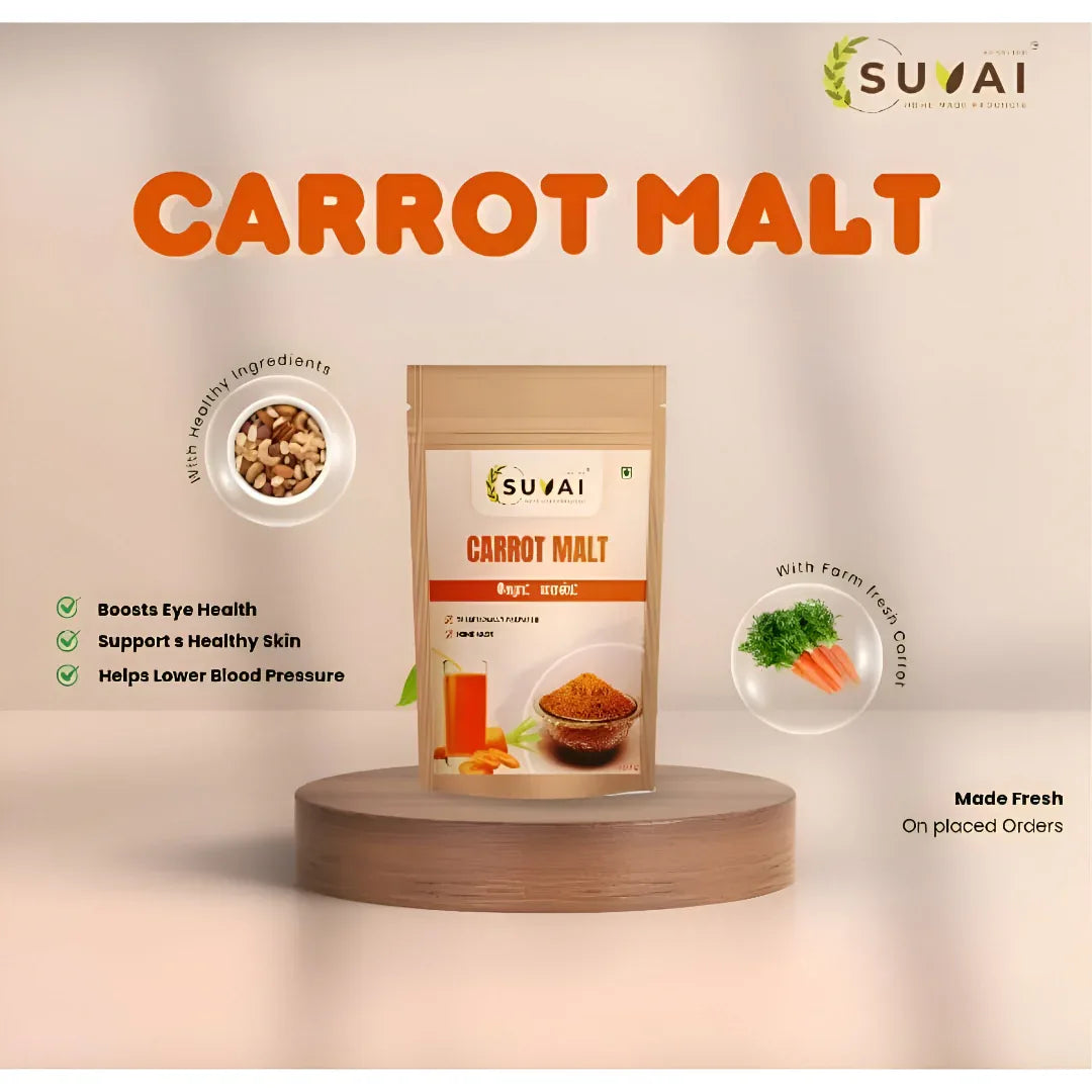 Suvai Carrot Malt / Carrot / Malt - 250g - Orgoshops