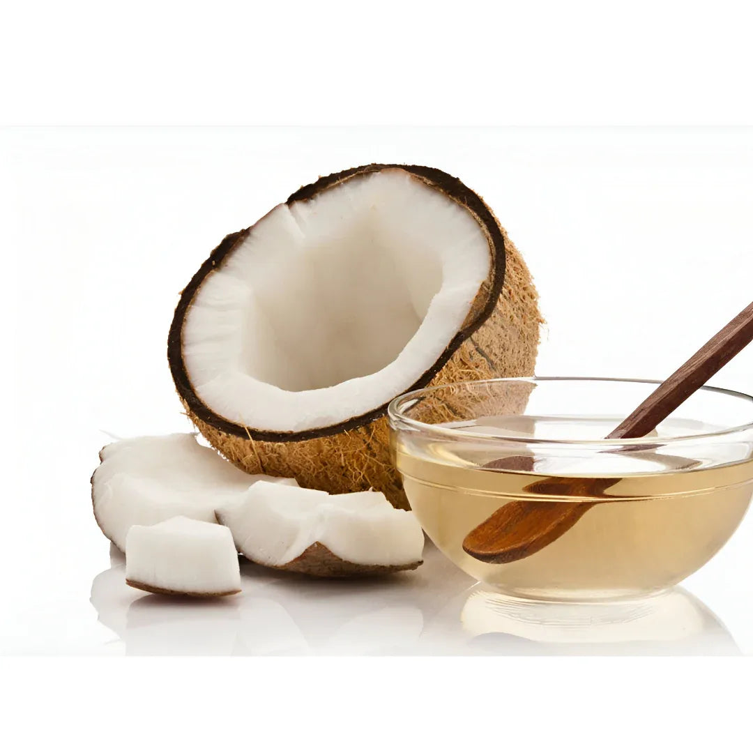 Abinisha Cold Pressed Coconut Oil / Kolhu / Kacchi Ghani / Wood Chekku Coconut Oil - 1 Litre - Orgoshops