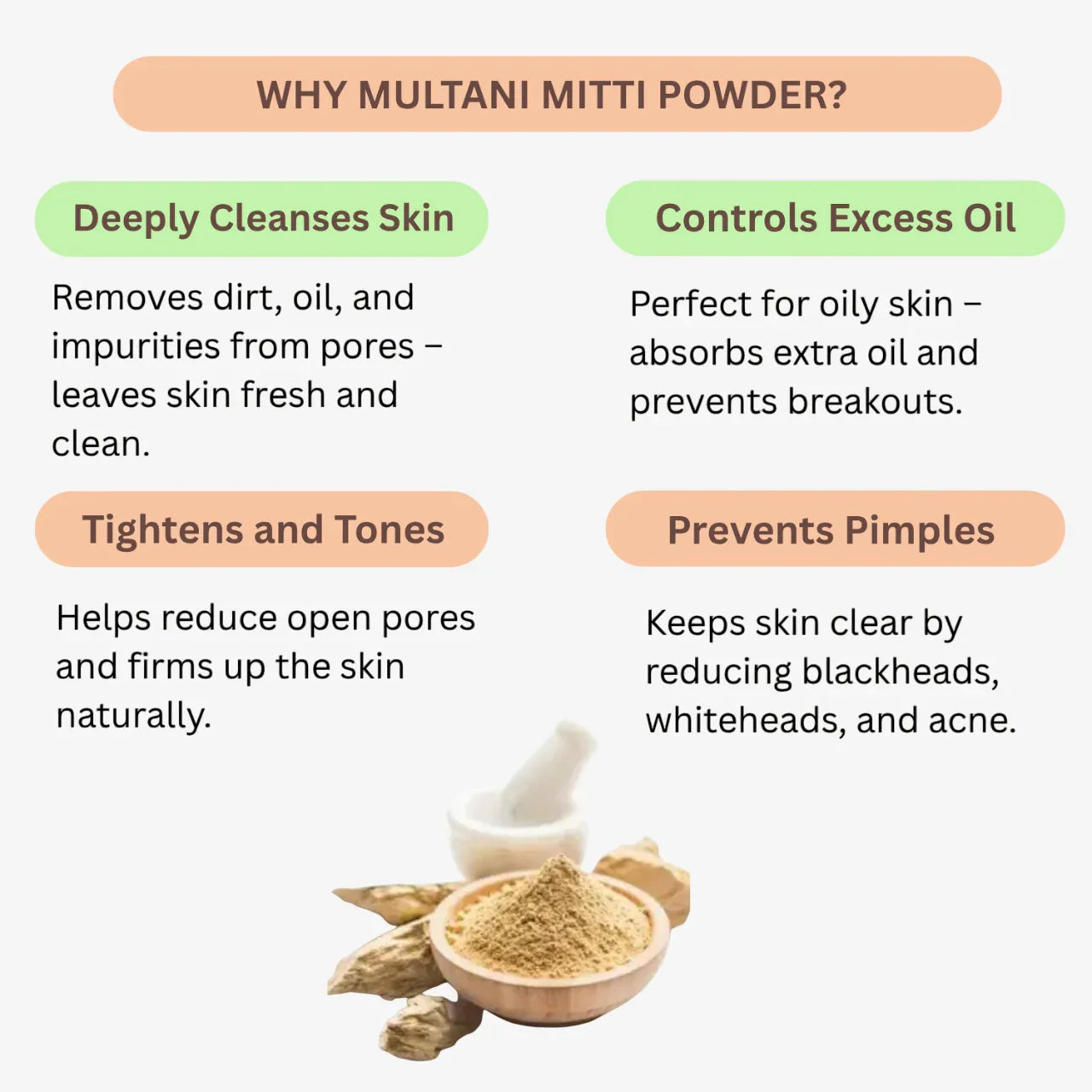 Nisarg Organic Farm Multani Mitti Powder - Orgoshops