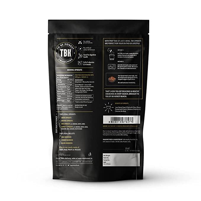 Moong Bean Sprouts - Pack of 4 380g - Orgoshops