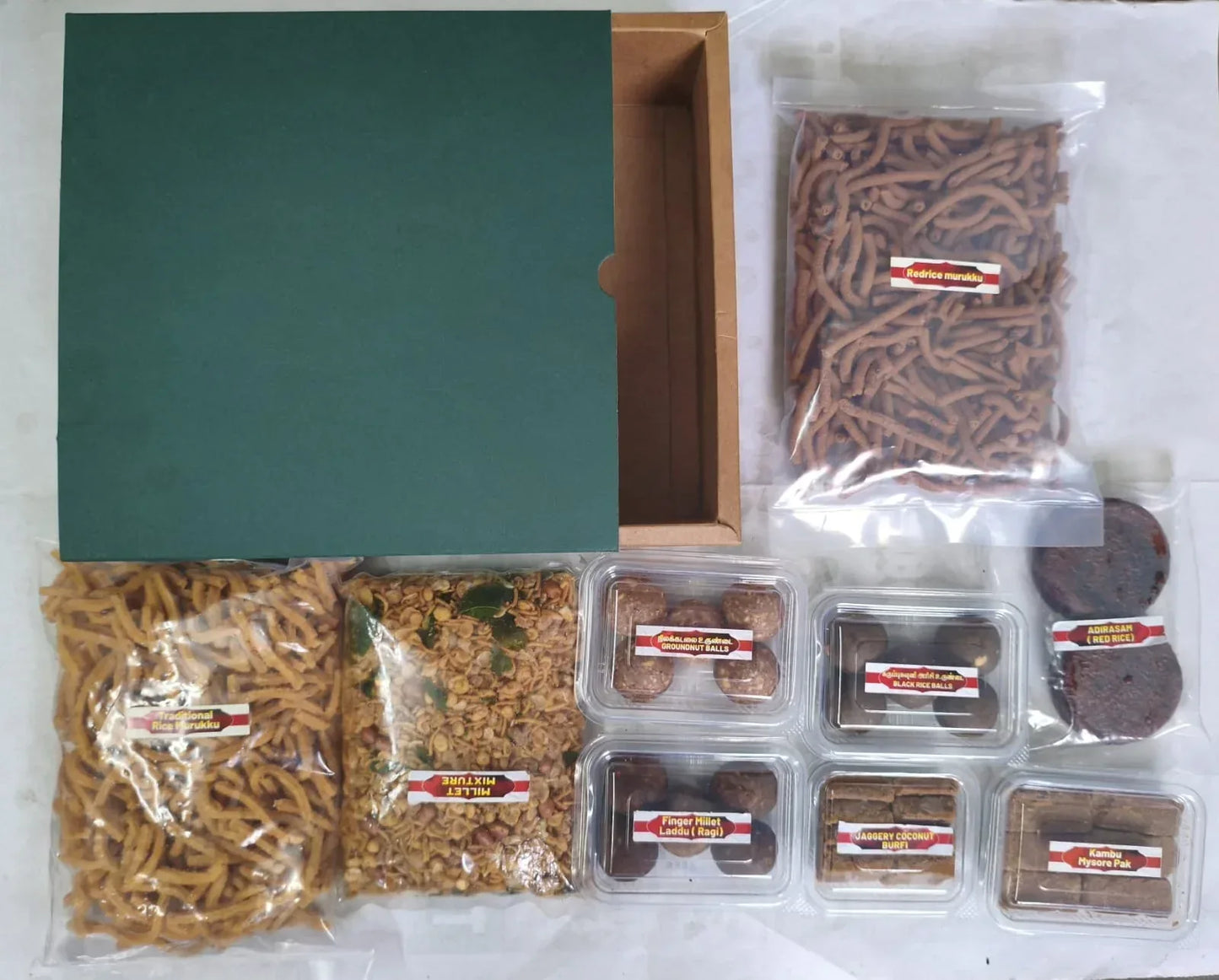 Village Collection Sweet snacks Combo 1 – Classic Celebration Pack (800g) - Orgoshops