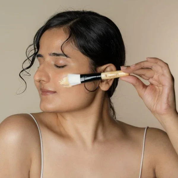 Organic B Face Mask Pack Brush-300gm - Orgoshops