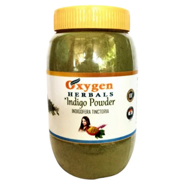 Oxygen Herbals Natural Indigo Powder - 250 g - Orgoshops