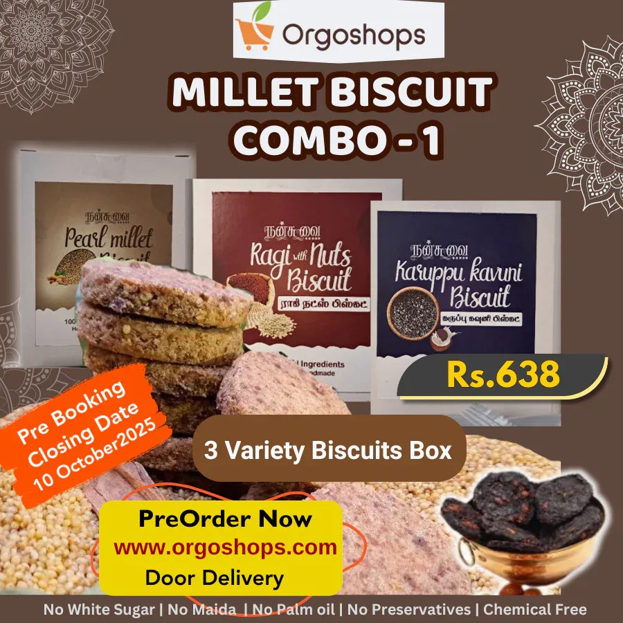 Millet Biscuit Festive Combo Pack 1 - Orgoshops