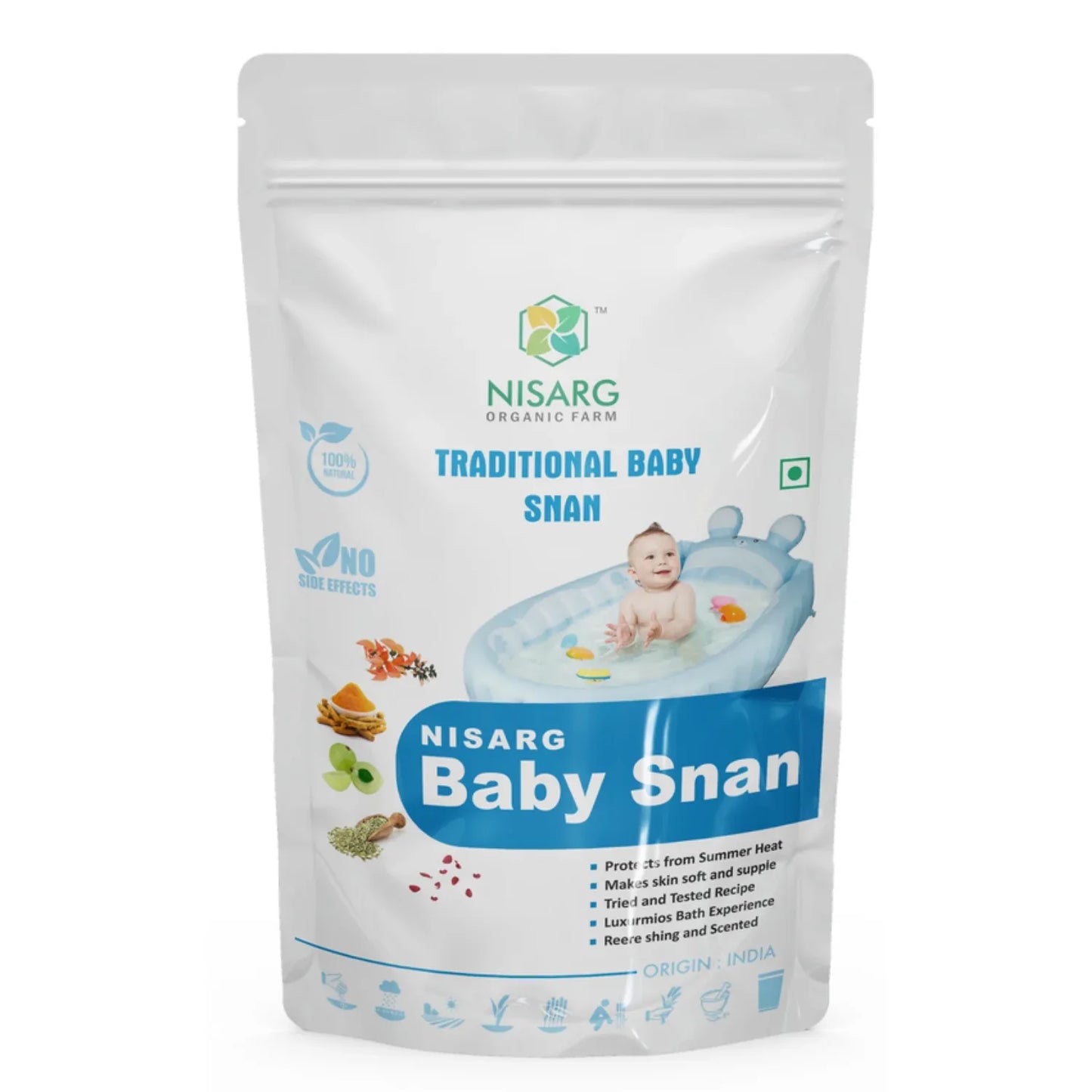 Nisarg Organic Farm Nisarg Baby Snan - Orgoshops