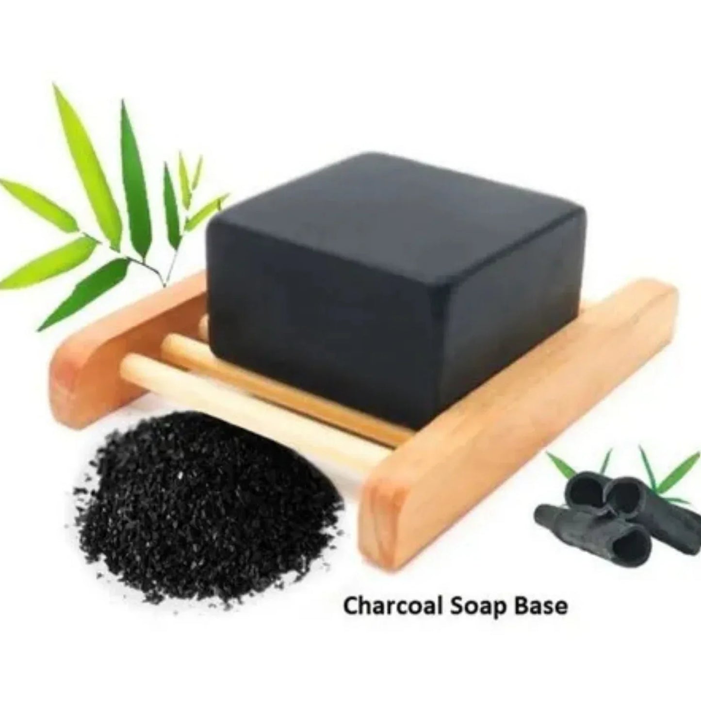 Veena Charcoal Soap Base - 1kg - Orgoshops