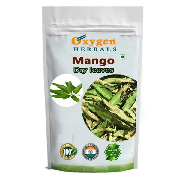 Oxygen Herbals Pure Mango Dry Leaves - 150 g - Orgoshops