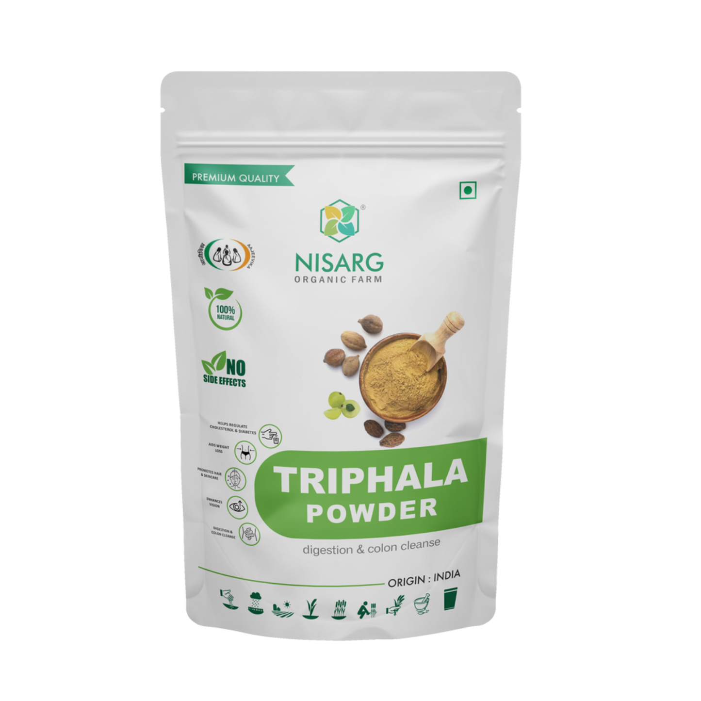 Nisarg Organic Farm Triphala Powder