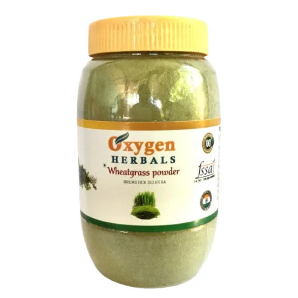 Oxygen Herbals Pure Wheat Grass Powder - 250 g - Orgoshops
