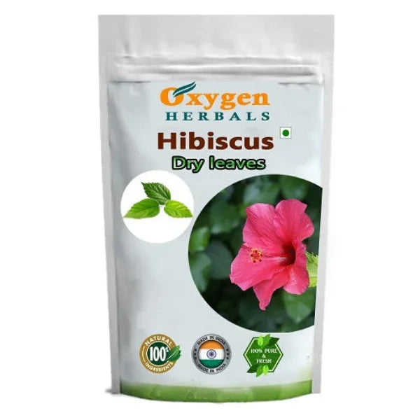 Oxygen Herbals Pure Hibiscus Dry Leaves - 130 g - Orgoshops