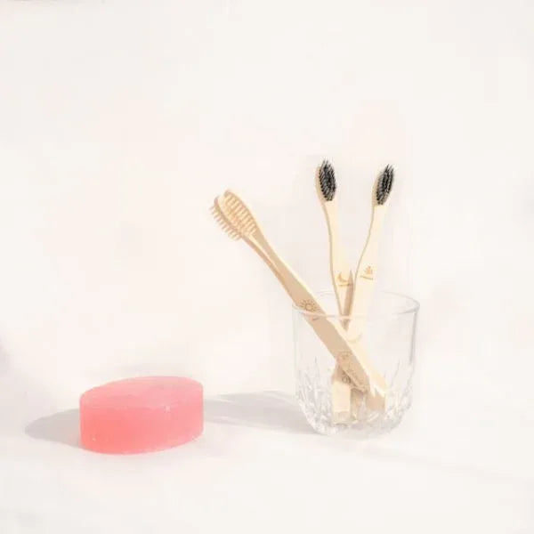 Organic B's Bamboo Charcoal Toothbrush (Pack Of 4) -300gm - Orgoshops