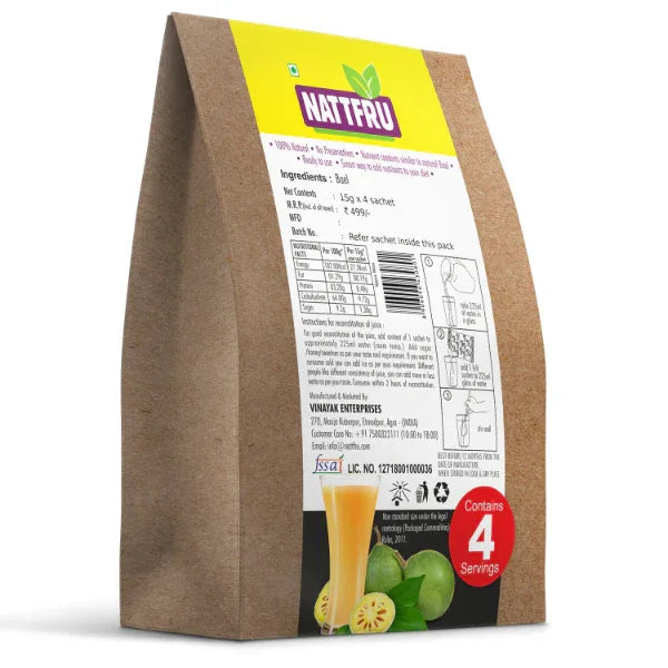 Nattfru : Bael Sugar Free Juice for Healthy Gut & Good Digestion|Only 100% Fruit - Orgoshops