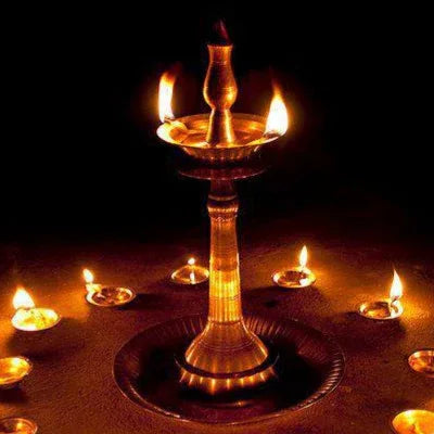 Veena : Products Organic Herbal Pancha Deepam Pooja Oil - 250ml - Orgoshops