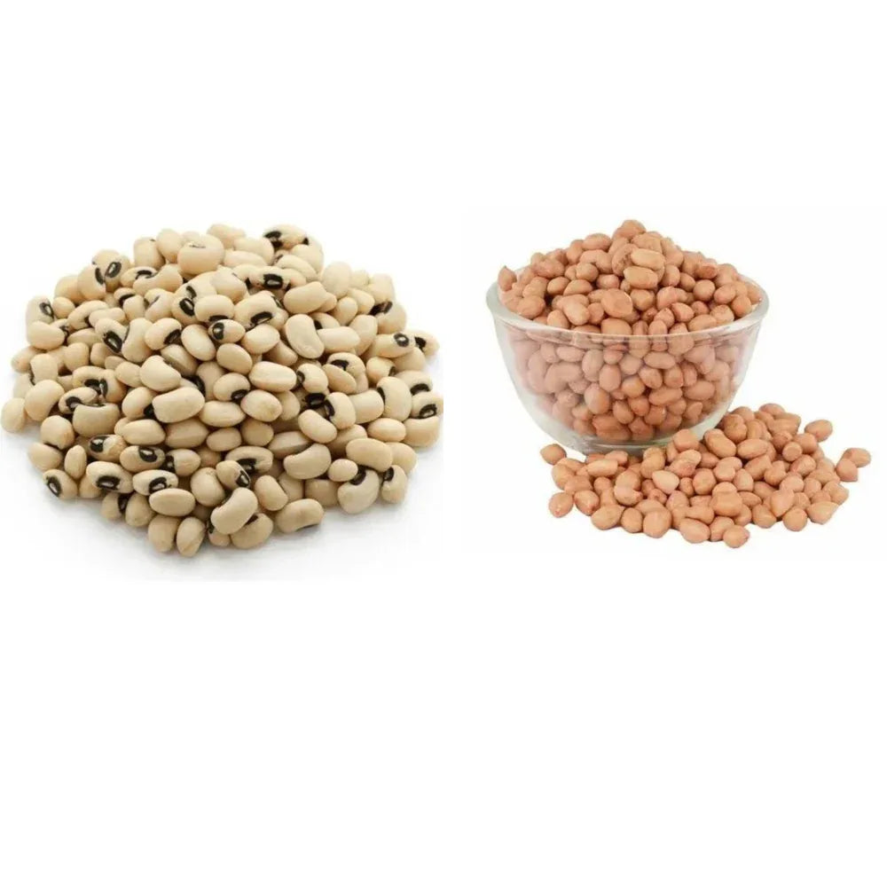 Sangat Cow Peas With Peanuts Each - 1 kg (Pack of 2) - Orgoshops