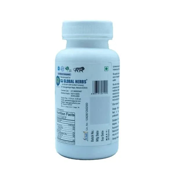 Gj Global Arjuna Capsules | Terminalla Arjuna Capsules - 50 Capsules - Orgoshops
