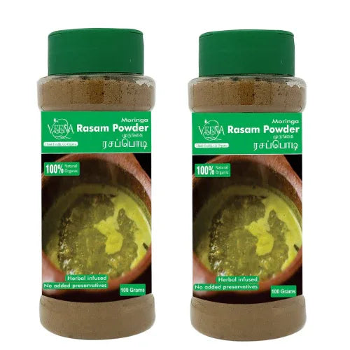 Veena : Products Moringa Rasam Podi - 100 g ( Pack of 2 ) - Orgoshops