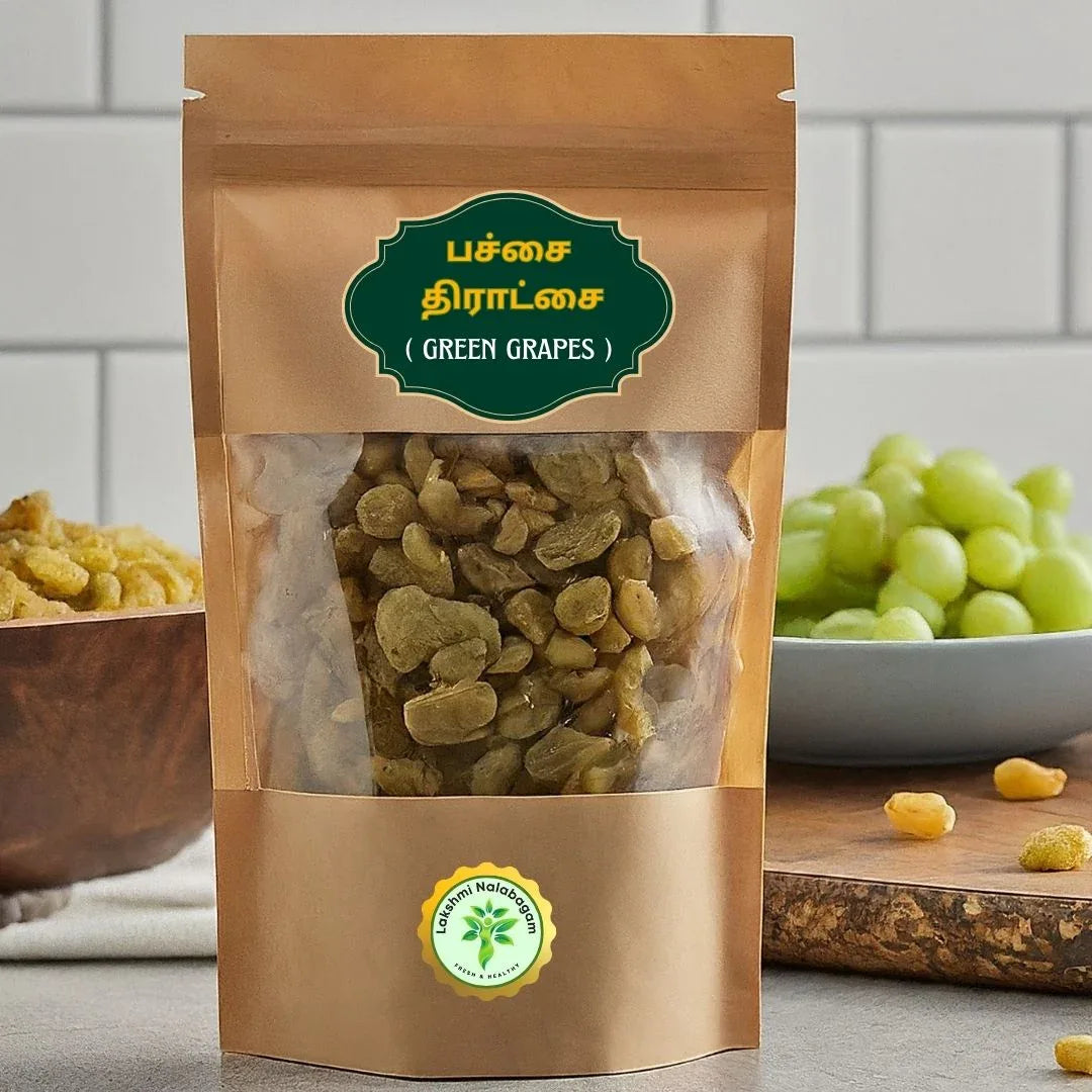 LAKSHMINALAMBAGAM : Green Grapes - Seedless - Orgoshops