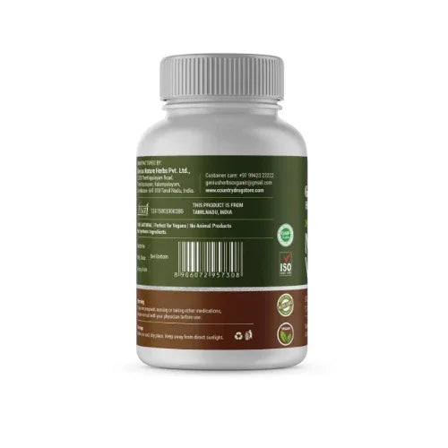 Genius Herbs Moringa vitta tablets - 100 Tablets (1000mg) - Orgoshops