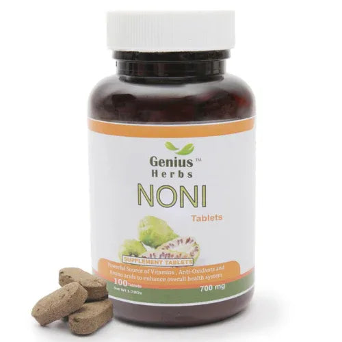 Genius Noni. 100 Tablets - 700mg - Orgoshops