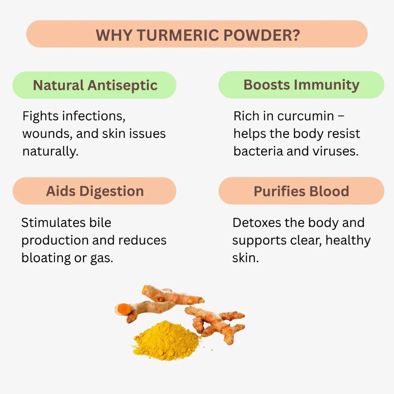 Abi's Masala Turmeric Powder - 100 g (Pack of 5) - Orgoshops