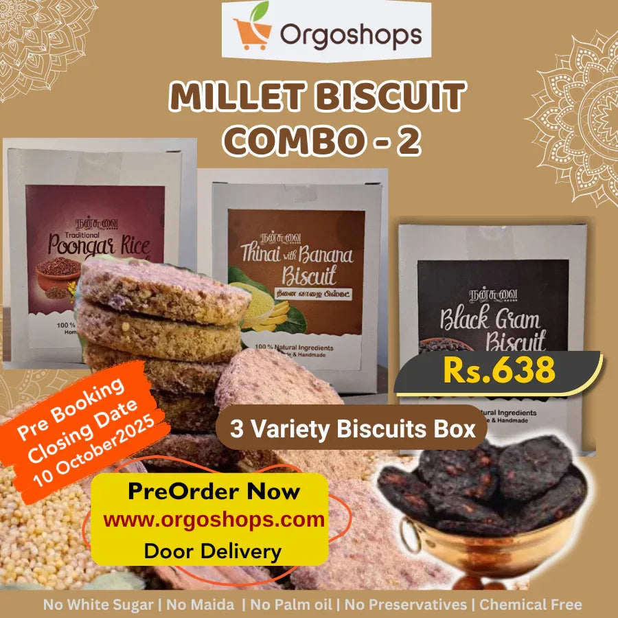 Millet Biscuit Festive Combo Pack 2 - Orgoshops